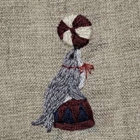 Circus Sea Lion (3.5x5cm)